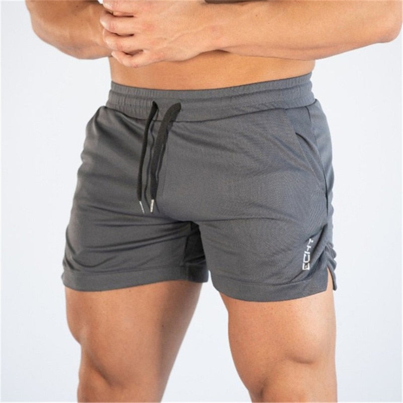 Mens Jogger Gym Shorts Fitness Workout Running Quick Dry Mesh - Bonnie Lassio