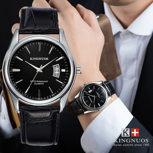 Relogio Masculino Mens Watches Top Brand Luxury Business Watch for Men Steel Waterproof Date Clock Male Simple Quartz Wristwatch - Bonnie Lassio