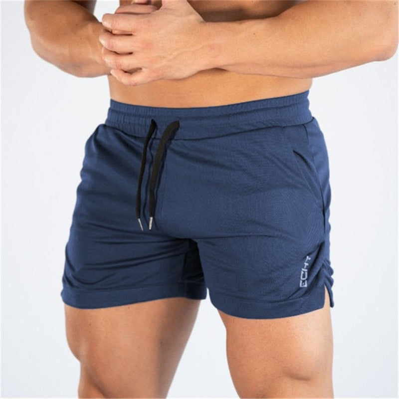Mens Jogger Gym Shorts Fitness Workout Running Quick Dry Mesh - Bonnie Lassio