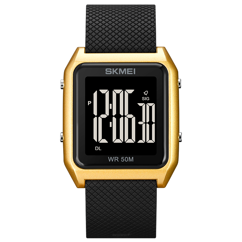 SKMEI Mens 50M Waterproof Date Week Electronic Stopwatch Wristwatches Alarm Clock reloj hombre Back Light Sports Digital Watch - Bonnie Lassio