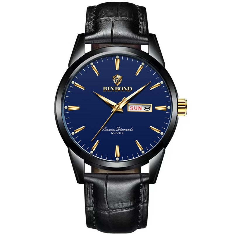 2023 Mens Watches Fashion Ultra Thin Watch Man Waterproof Date Quartz WristWatch for Men Business Male Clock Relogio Masculino - Bonnie Lassio
