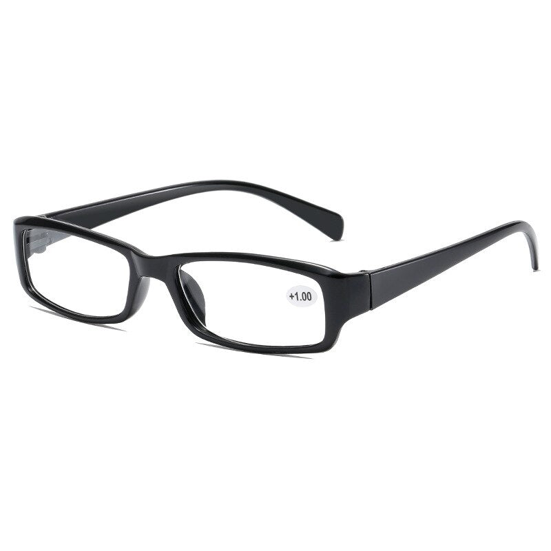 Reading Glasses Rectangle Frame Clear Lens Eyeglasses Resin HD Presbyopia Glasses Men Women Ultralight Presbyopia Glasses - Bonnie Lassio