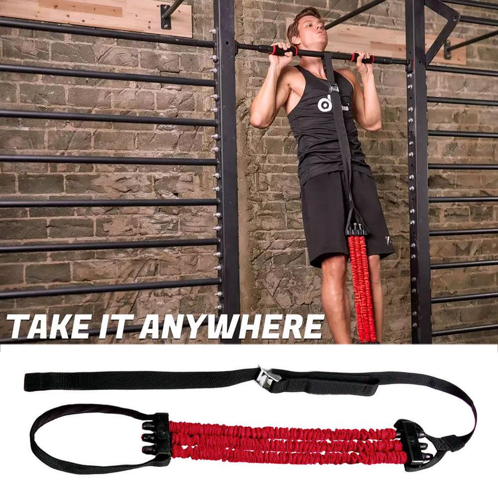 Pull-up Assist Band Elastic Chin Up Assistance Resistance Bands Bar Gym Home - Bonnie Lassio