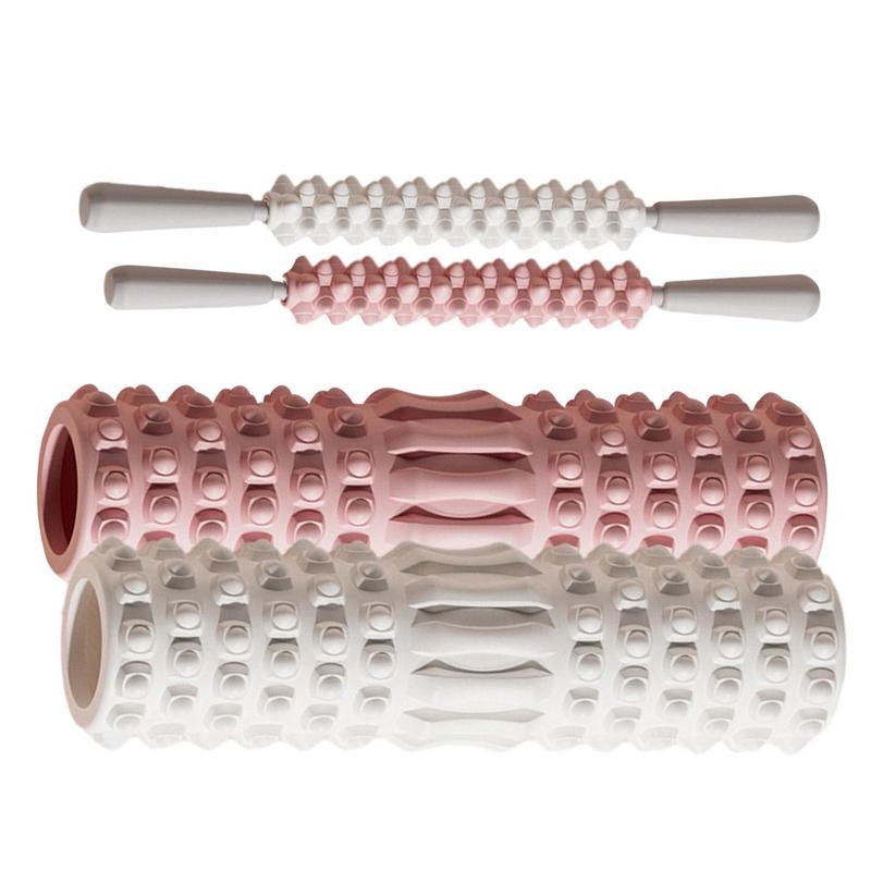 Gym Fitness Yoga Foam Roller Pilates Yoga Exercise Back Muscle Massage Roller Stretching Exercise Yoga Fitness Training Roller - Bonnie Lassio