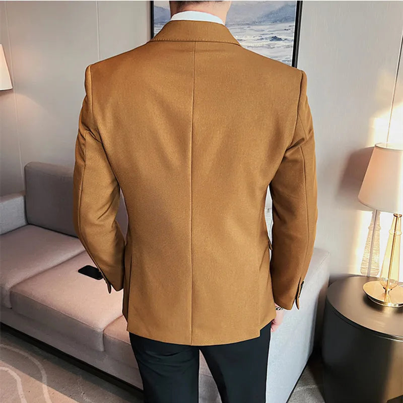 Mens Double Breasted Jacket