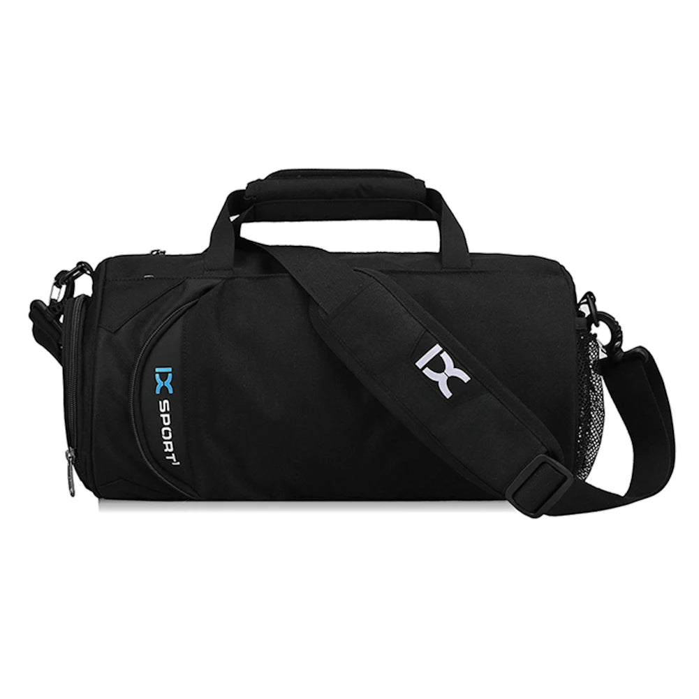 Polyester Sports Bag Large Capacity Fitness Training with Shoe Compartment Multifunctional Unisex - Bonnie Lassio