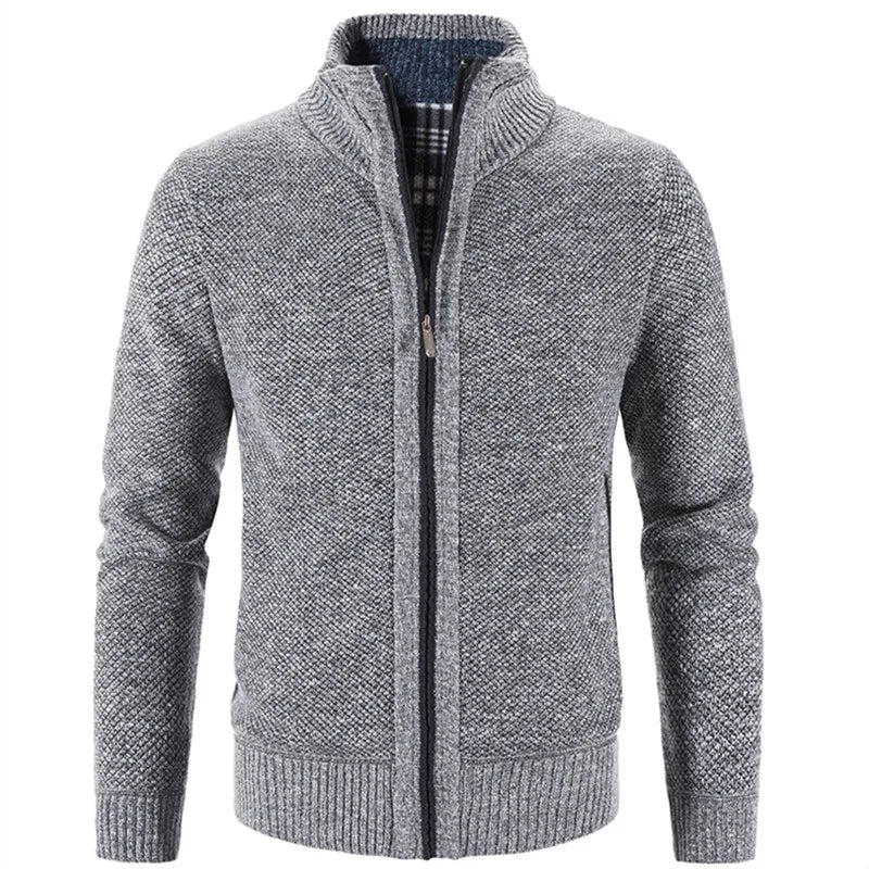 New Spring Autumn Knitted Sweater Men Fashion Slim Fit Cardigan Men Causal Sweaters Coats Solid Single Breasted Cardigan men - Bonnie Lassio