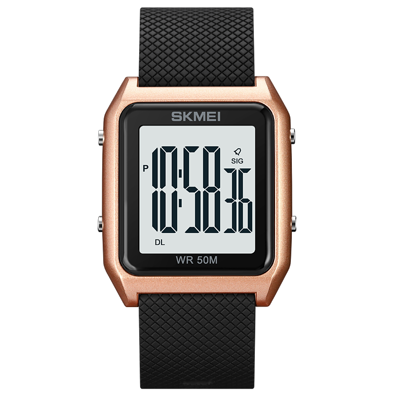 SKMEI Mens 50M Waterproof Date Week Electronic Stopwatch Wristwatches Alarm Clock reloj hombre Back Light Sports Digital Watch - Bonnie Lassio