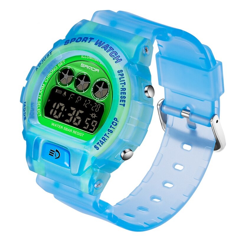 SANDA Fashion G Style Sports Watch Waterproof Military Watch Vibration Fashion LED Luminous Electronic Men Watch Reloj de hombre - Bonnie Lassio