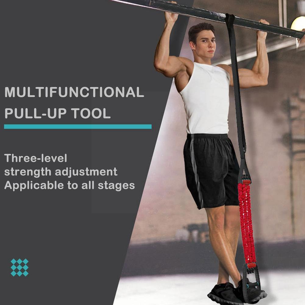 Pull-up Assist Band Elastic Chin Up Assistance Resistance Bands Bar Gym Home - Bonnie Lassio
