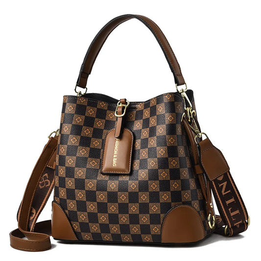 Luxury Handbags Women Bucket Bags Women Leather Handbag Shoulder Bags For Women 2023 Female Ladies Hand Bag Sac a Main - Bonnie Lassio