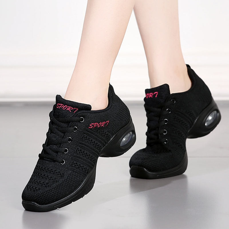 Womens Fashion Dancing Trainers Shoes Split Sole Sport Sneakers - Bonnie Lassio