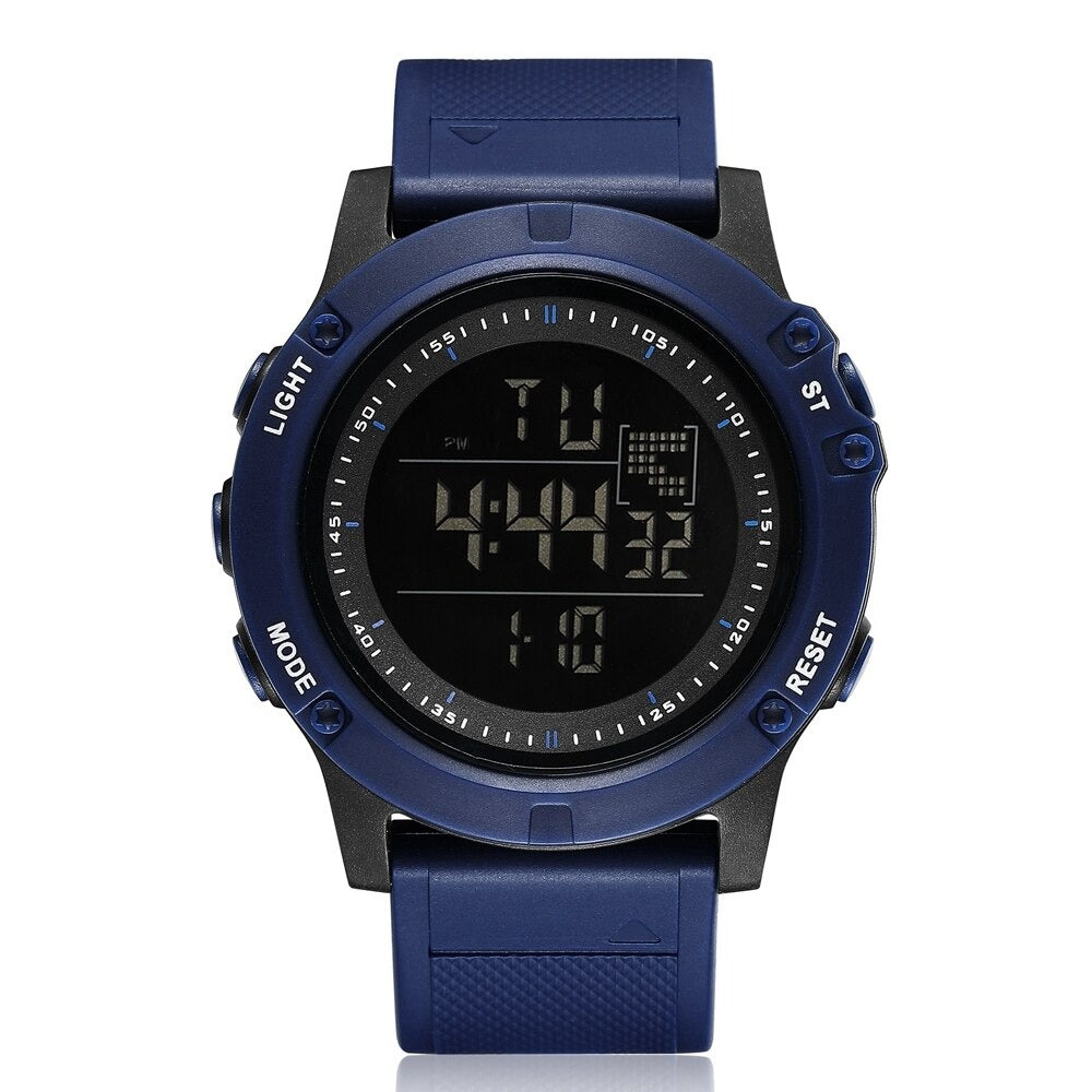 OHSEN Black Digital Sports Watches Men Waterproof LED Military Watch Fashion Tactical Wristwatch Alarm Clock Relogio Masculino - Bonnie Lassio