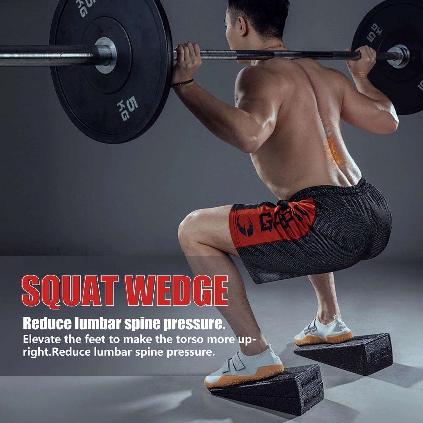 Yoga Wedge Stretch Slant Boards Adjustable Tilt Slanting Board Squat Wedge Block Improve Lower Leg Strength Exercise Gym Fitness - Bonnie Lassio