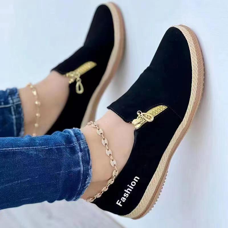 Women Flats Sports Shoes 2022 Spring New Sneakers Classic Walking Casual Shoes Rome Fashion Lace-up Running Shoes Mujer Zapatos - Bonnie Lassio