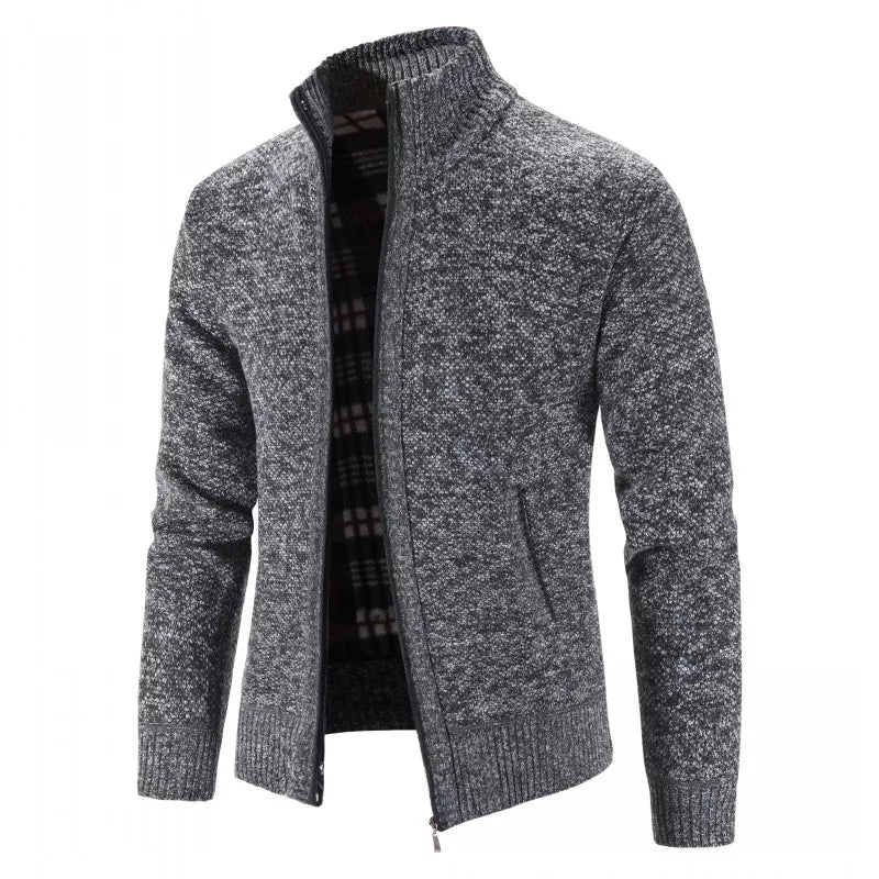 New Spring Autumn Knitted Sweater Men Fashion Slim Fit Cardigan Men Causal Sweaters Coats Solid Single Breasted Cardigan men - Bonnie Lassio
