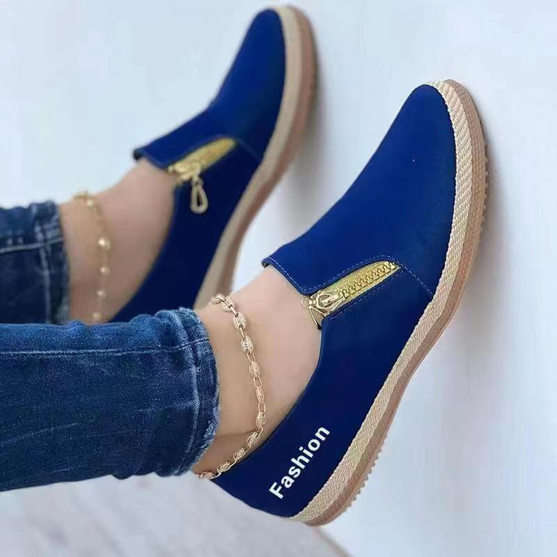 Women Flats Sports Shoes 2022 Spring New Sneakers Classic Walking Casual Shoes Rome Fashion Lace-up Running Shoes Mujer Zapatos - Bonnie Lassio