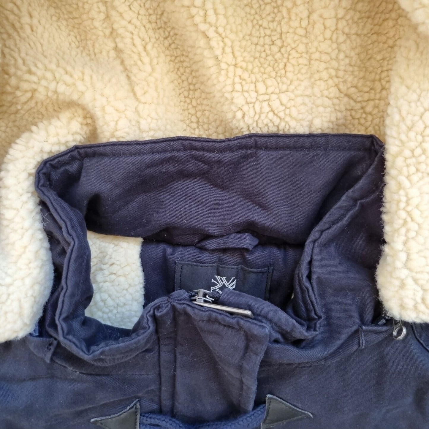 Womens Heavy Winter Hooded Duffle Coat Black - Bonnie Lassio