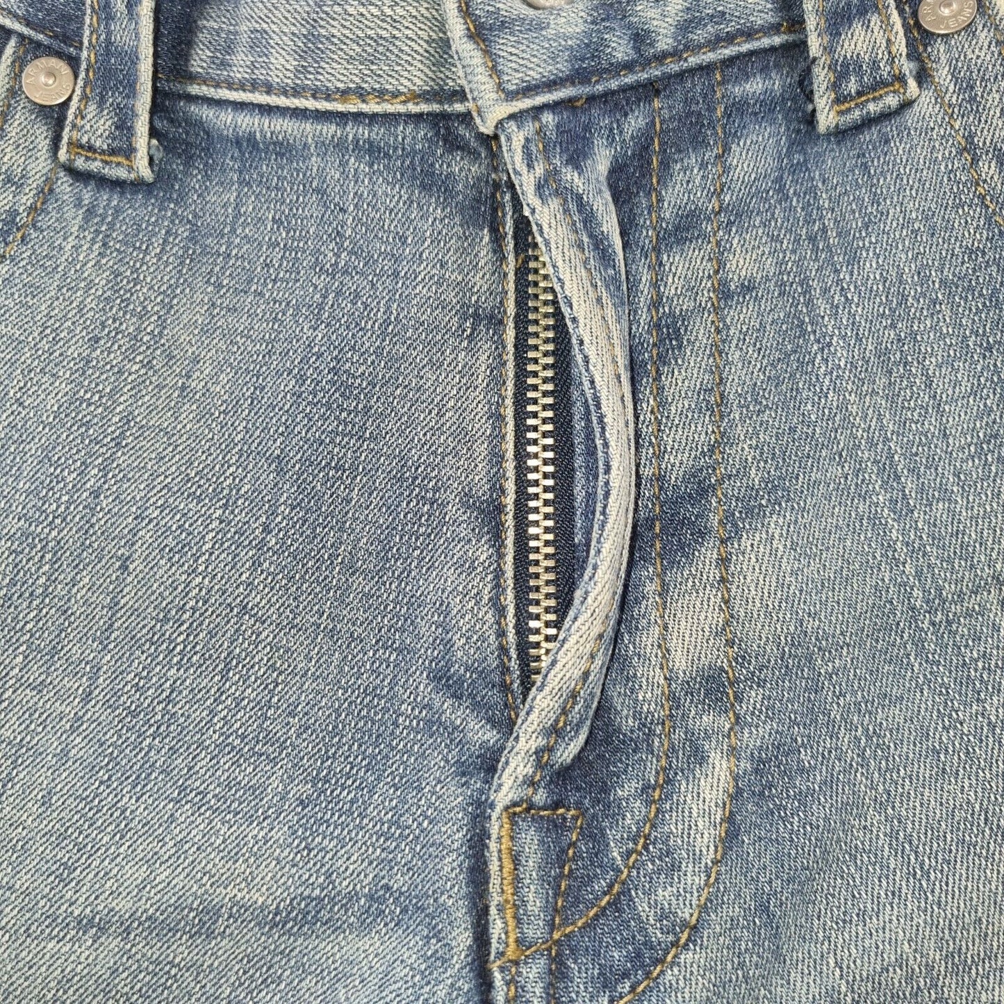 Womens Jeans Armani Blue Flared Indigo 006