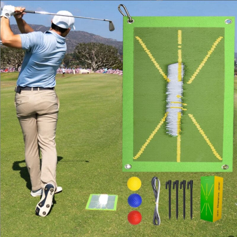 Professional Title: "Professional Golf Training Mat for Accurate Swing Analysis and Practice"