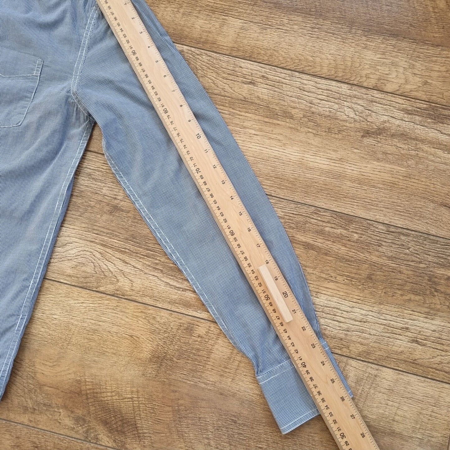 Mens Superdry Long Sleeve Blue Small Checks Shirt Size Medium Collared - Bonnie Lassio