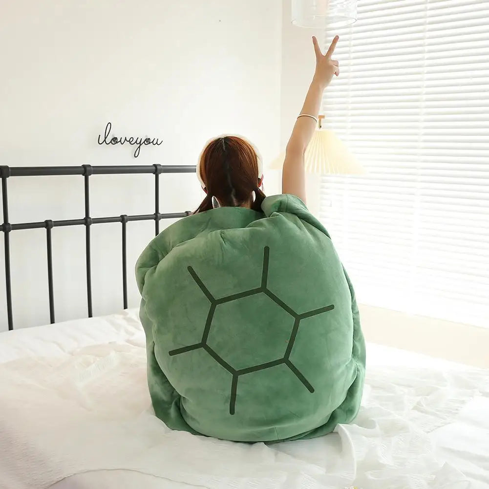 Extra Large Wearable Turtle Shell Pillows Weighted Stuffed Animal Costume Plush 